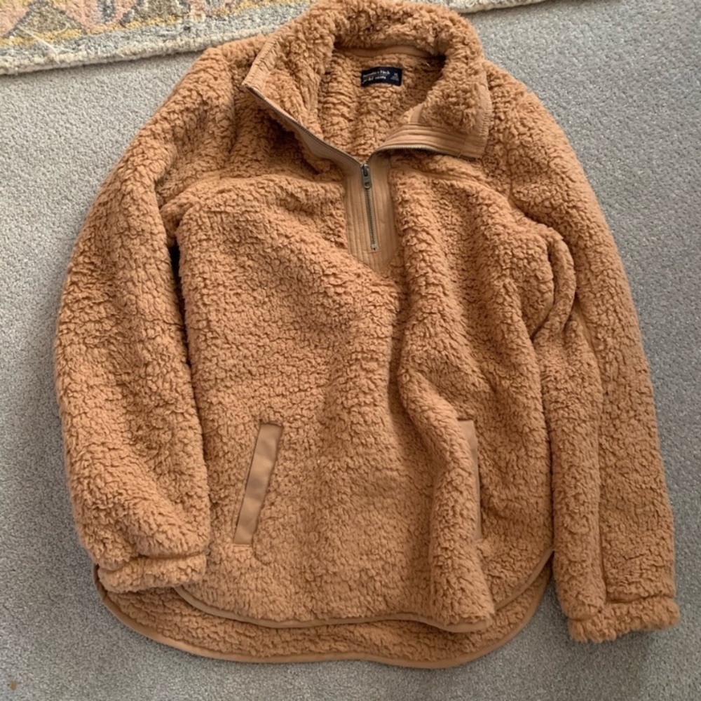 Abercrombie xl fleece pullover